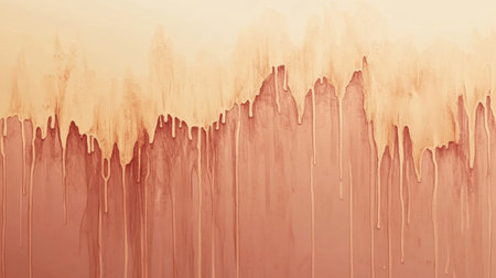 Soft abstract pencil strokes merge with earthy tones, creating a textured backdrop that evokes a sense of warmth and tranquility. Subtle drips introduce an organic feel to the artwork.の素材