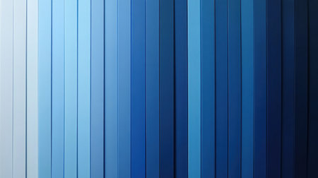 Subtle pencil strokes form a gradient in various shades of blue, providing a soothing background that inspires creativity and artistic expression in diverse activities.の素材