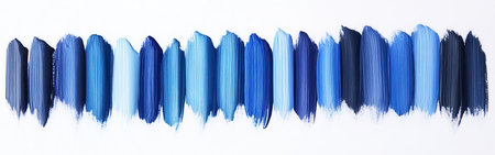 Soft pencil strokes in various shades of blue form a calming background, perfect for creative projects. The layered texture enhances depth while maintaining a muted appeal.の素材