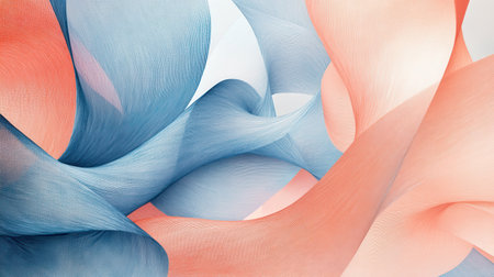 Softly colored pencil strokes weave together, creating an abstract composition that conveys fluidity and motion, inviting the viewer to explore the layers and textures.の素材