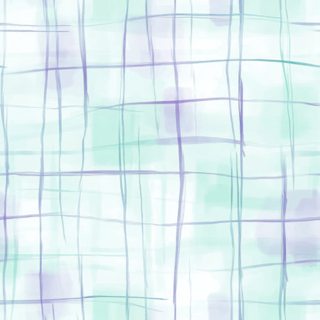 Soft pastel colors blend together in a soothing watercolor doodle, featuring gentle lines and patterns designed to evoke tranquility and relaxation. Perfect for calming spaces.の素材