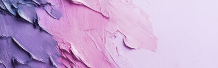 The artwork displays abstract pencil strokes in various shades of purple and pink, creating a textured and fluid composition with soft gradients that invite exploration and interpretation.の素材