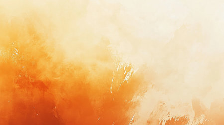 Random brush marks in pastel amber form a gentle, soothing background. The soft hues blend harmoniously, evoking tranquility and minimalism in an artistic composition.の素材