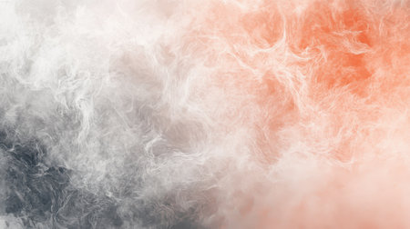 Swirls of light coral and gray pencil strokes blend together, forming an ethereal backdrop that evokes a sense of tranquility and creativity. This abstract design invites reflection.の素材