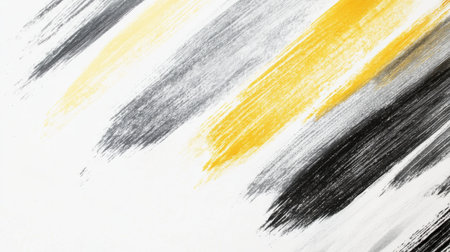 Delicate pencil strokes in pastel yellow blend with darker shades, creating a textured backdrop for artistic exploration, revealing the beauty of subtle contrasts.の素材