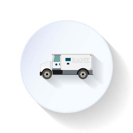 Collector car flat icons set graphic illustrationのイラスト素材