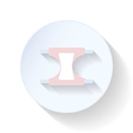 Diapers flat iconのイラスト素材