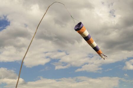 Image of weather vane against the skyの写真素材