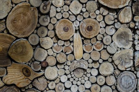 Fairy-tale character made from woodの写真素材