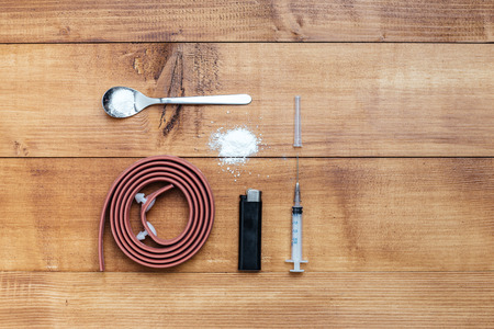 Trip concept - items of men's accessories on the deskの写真素材