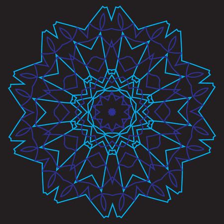 drawing snowflakes as a backdrop to a cheerful Christmas holidaysのイラスト素材