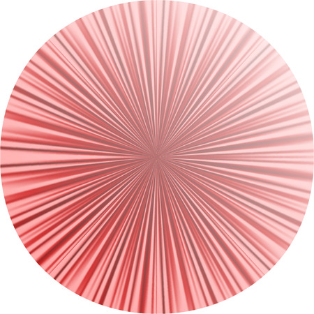 Simple vector background of striped texture diverging from the center of the circleのイラスト素材
