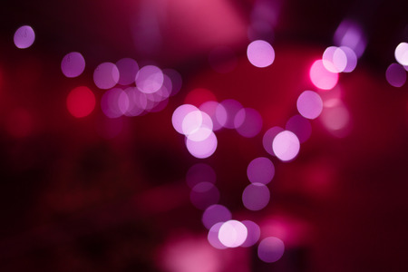 Christmas colorful abstract background in defocus shot closeup