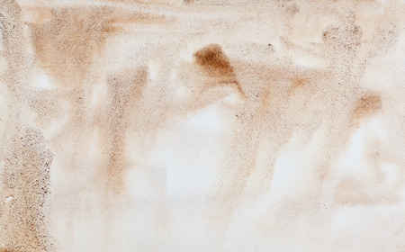 Watercolor abstraction brown background. Element of design. Color gradient. Wet watercolor technique. Textured backdrop.の写真素材