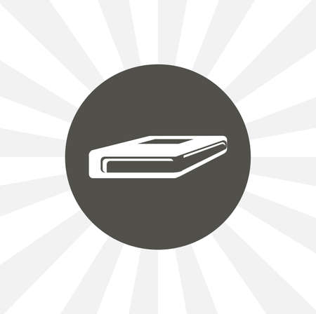 book isolated vector icon. education design elementのイラスト素材