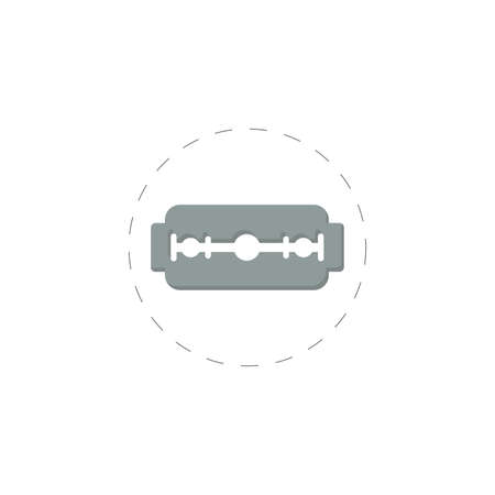 Blade razor clipart. razor isolated simple vector clipartのイラスト素材