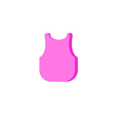 singlet clipart. singlet simple vector clipart. singlet isolated clipart.のイラスト素材