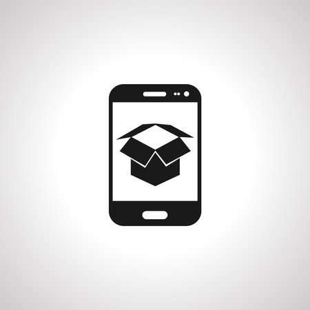 AR presentation icon. AR presentation conceptのイラスト素材