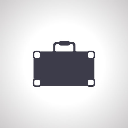 Briefcase icon, portfolio icon.のイラスト素材