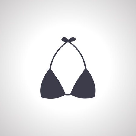 brassiere icon. brassiere bra icon.のイラスト素材