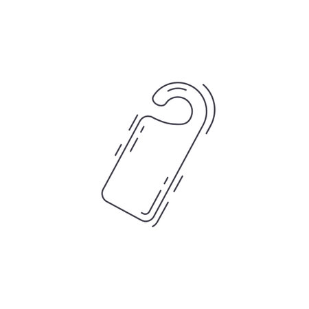 price tag sale sign label line icon. store tag thin line icon.のイラスト素材