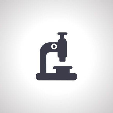 microscope icon. microscope icon. microscope icon. microscope icon.の写真素材