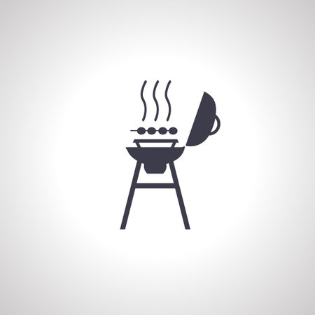 barbecue icon. Grill icon. barbecue icon.の写真素材