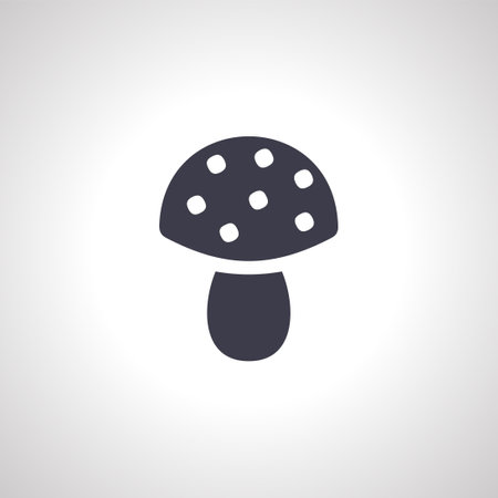 mushroom icon. mushroom icon. mushroom iconsの写真素材