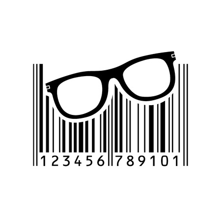 Barcode. Vector illustration.のイラスト素材