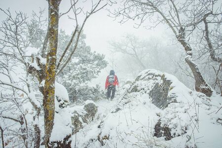 Winter hiking