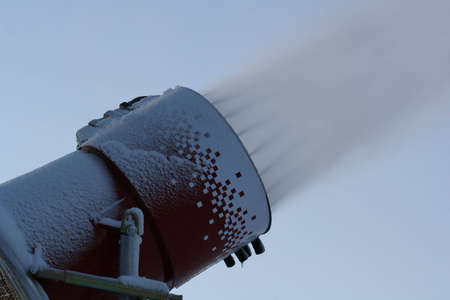 Snow machineの写真素材