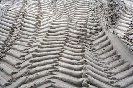 Natural background - tracks in the sand