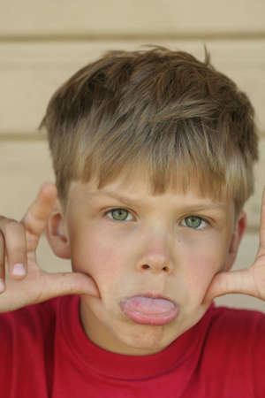 A portrait of a child