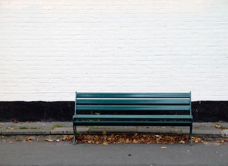 Wooden Benchの写真素材