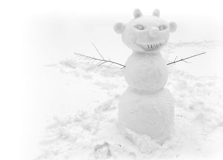 Snowmanの写真素材