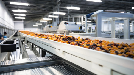 Manufacturing dried fruits in a natural goodness facilityの素材