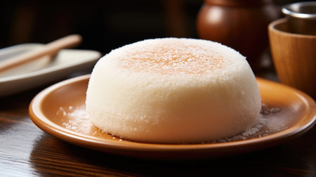 Mochi cakes, a taste of Japan's culinary finesse and sweet traditionsの素材