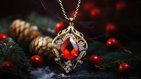 Glistening gems and precious metals make these jewelry pieces the ultimate Christmas presents.の素材