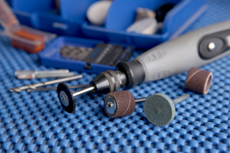Drill for craft work. Engraving machine Mini drill for jewelry work. Drills and wheels for grinding,...