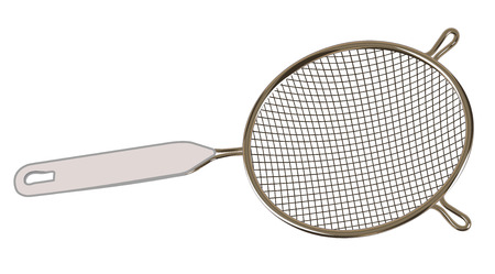 Sieve for draining water for the kitchen vector illustrationのイラスト素材