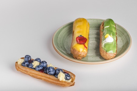 Brewed cake eclairs