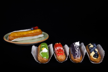 Brewed cake eclairs