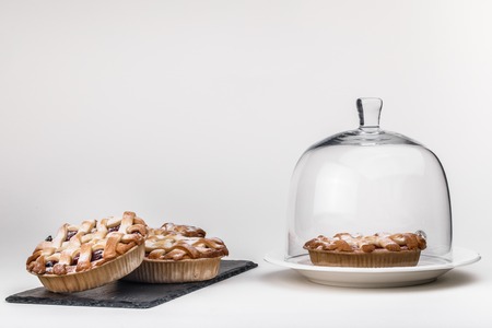 Delicious and  puff pastriesの写真素材