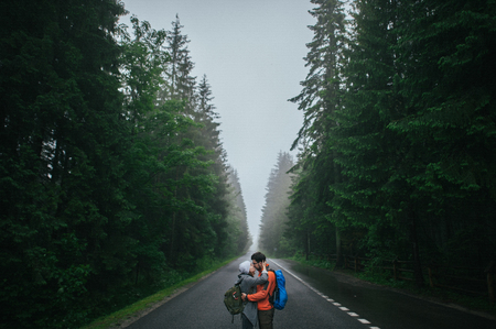 Love and Travel happy emotions Lifestyle conceptの写真素材