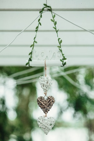 Beautiful decorations for the wedding ceremony, vintage, fashionの写真素材