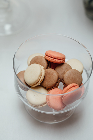 stylish luxury decorated orange candy bar for the celebration.の写真素材