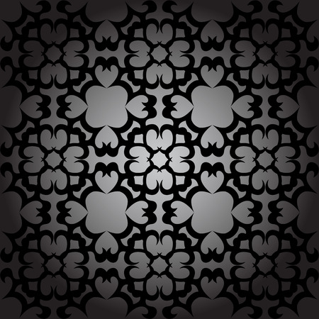 black background patternのイラスト素材