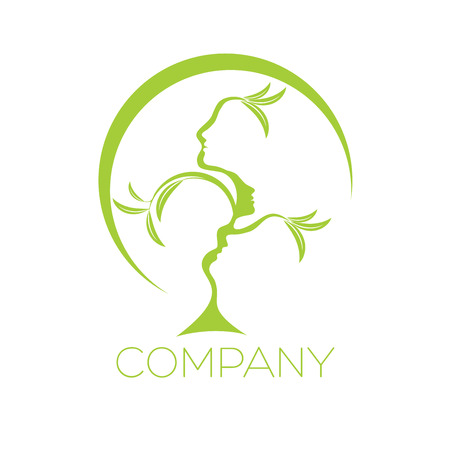 Girl iconのイラスト素材