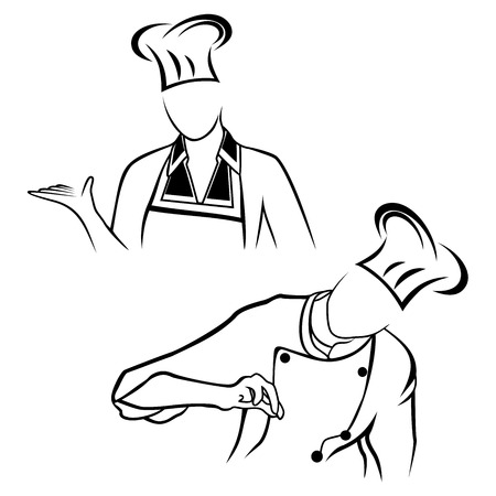 chef iconのイラスト素材