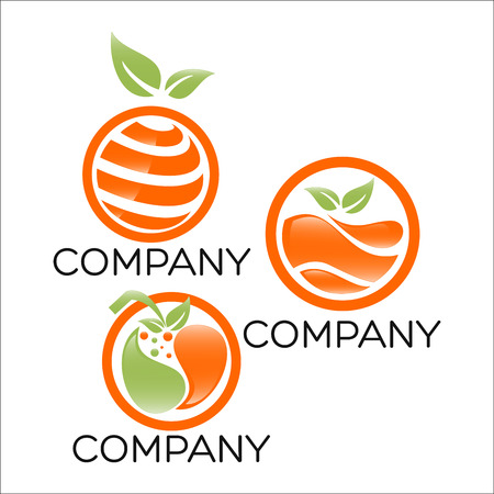 orange iconのイラスト素材